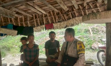 Bhabinkamtibmas-Kecamatan-Toianas-Polsek-Amanatun-Utara-Himbau-Kamtibmas-di-Desa-Milli