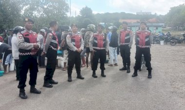 Pastikan-Kota-Soe-Aman,-Sat-Samapta-Polres-TTS-Patroli-Pusat-Keramaian-dan-Objek-Vital