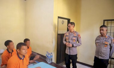 Tindak-Lanjuti-Arahan-Kapolda-NTT,-Kapolres-TTS-Cek-Langsung-Warga-Binaan-dan-Ruang-Tahanan-di-Polres-TTS