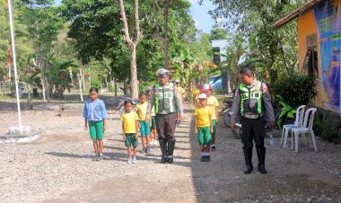 Polres-TTS-Dukung-Dunia-Pendidikan,-Sat-Lantas-Laksanakan-