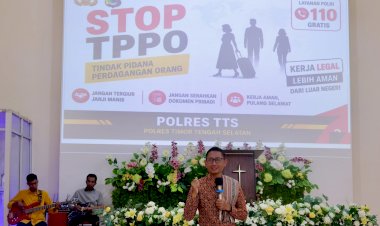 Komitmen-Kapolda-NTT-Cegah-Kekerasan-Perempuan-dan-Anak-serta-Perdagangan-Orang,-Kapolres-TTS-berikan-himbauan-di-gereja-Mawar-Saron-Soe