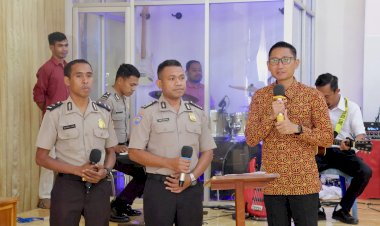 Minggu-Kasih,-Polres-TTS-berbagi-pujian-dan-himbauan-kamtibmas