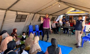 Polda-NTT-Hadir-untuk-Warga-Terdampak-Gempa-Sikka,-Gelar-Terapi-USEFT