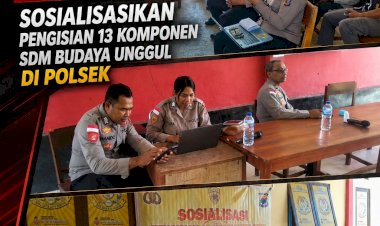 Perkuat-Pembinaan-Karier,-Bag-SDM-Polres-TTS-Sosialisasikan-Pengisian-13-Komponen-SDM-Budaya-Unggul-di-Polsek