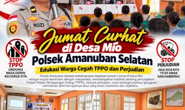 Jumat-Curhat-di-Desa-Mio,-Polsek-Amanuban-Selatan-Edukasi-Warga-Cegah-TPPO-dan-Perjudian