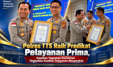 Polres-TTS-Raih-Predikat-Pelayanan-Prima,-Kapolres-Tegaskan-Komitmen-Tingkatkan-Kualitas-Pelayanan-Masyaraka
