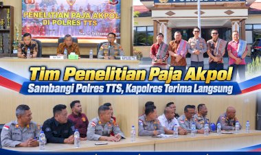 Tim-Penelitian-Paja-Akpol-Sambangi-Polres-TTS,-Kapolres-Terima-Langsung