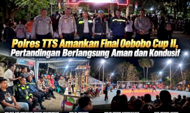Polres-TTS-Amankan-Final-Oebobo-Cup-II,-Pertandingan-Berlangsung-Aman-dan-Kondusif