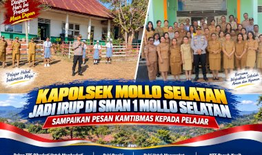 Kapolsek-Mollo-Selatan-Jadi-Irup-di-SMAN-1-Mollo-Selatan,-Sampaikan-Pesan-Kamtibmas-kepada-Pelajar
