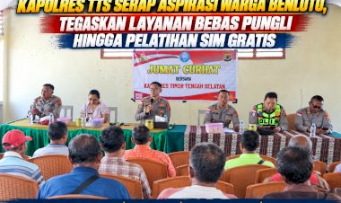 Kapolres-TTS-Serap-Aspirasi-Warga-Benlutu,-Tegaskan-Layanan-Bebas-Pungli-hingga-Pelatihan-SIM-Gratis