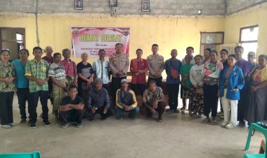 Tindak-Tegas-Nikah-Siri-Tanpa-Izin-hingga-Masalah-Hewan-Ternak,-Polsek-Batu-Putih-Serap-Aspirasi-Warga-Naukae-di-Jumat-Curhat