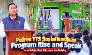Polres-TTS-Sosialisasikan-Program-Rise-and-Speak,-Ajak-Pelajar-Stop-Kekerasan-dan-Bullying
