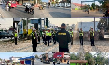 Amankan-Arus-Pagi,-Satlantas-Polres-TTS-Bersiaga-di-11-Titik-Strategis-Kota-Soe