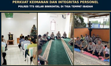 Perkuat-Keimanan-dan-Integritas-Personel,-Polres-TTS-Gelar-Binrohtal-di-Tiga-Tempat-Ibadah