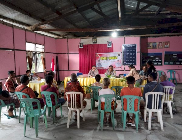 Polsek Amanuban Selatan Laksanakan Jumat Curhat dengan Masyarakat