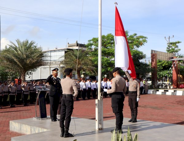 Mengenang  dan Menghormati Jasa Para Pahlawan, Polres TTS Melaksanakan  Upacara Peringatan Hari Pahlawan