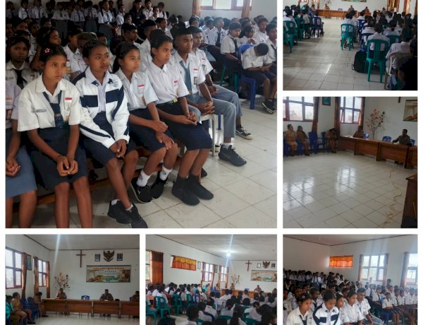 Jaga Generasi Muda Penerus bangsa Dari Hal Negatif, Polres TTS Berikan Penyuluhan di Sekolah