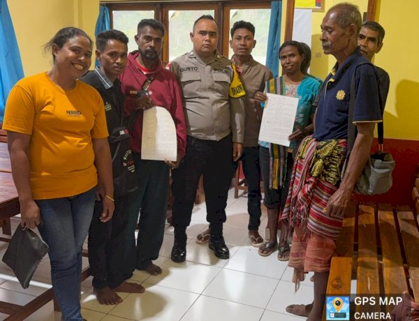 Bhabinkamtibmas Amanuban Tengah Melalui Solving , Persoalan Warga Dapat Diselesaikan