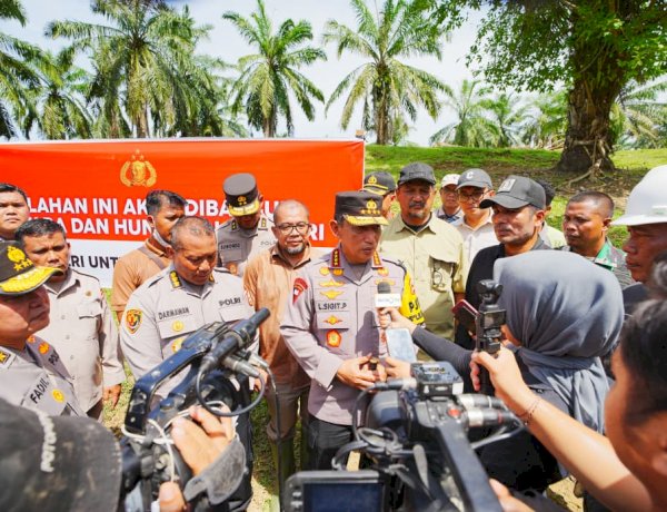 Kapolri Tinjau Kesiapan Lokasi Huntap Polri seluas 6,5 Ha di Aceh Tamiang