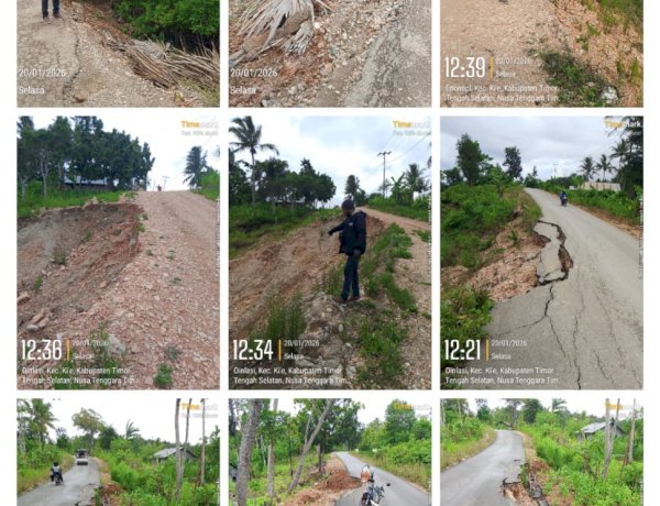 Lakukan Monitoring Daerah Rawan Longsor di Tiga Desa, Polsek Kie Imbau Warga Selalu Waspada