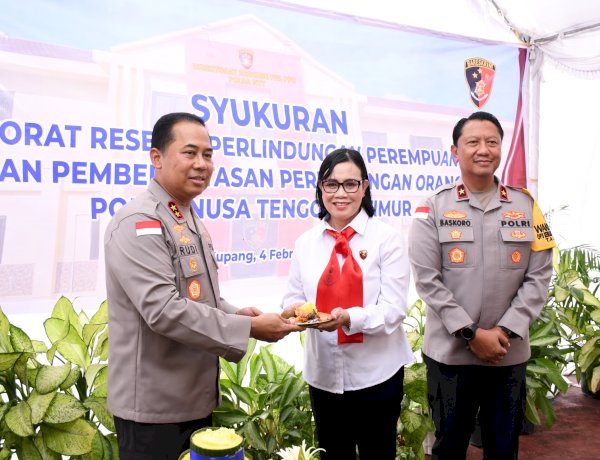 Syukuran Ditres PPA-PPO Polda NTT, Kapolda NTT Tekankan Pendekatan Kemanusiaan dalam Penanganan Kasus