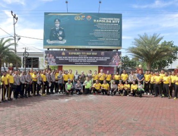 Rayakan Ulang Tahun Personil  Periode Januari 2026, Polres TTS Wujudkan Silaturahmi yang Erat Sesama personil