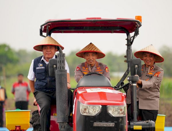 Tanam Raya Jagung Serentak Kuartal I, Kapolri: Tuntaskan Target Swasembada Pangan Presiden