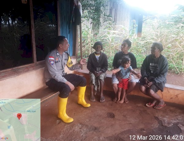 Pentingnya Kamtibmas, Bhabinkamtibmas sambangi warga sampaikan pesan Kamtibmas