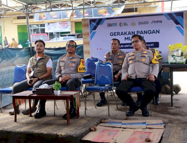 Hasilkan Kebaikan Bagi Masyarakat, Polres TTS Laksanakan Pangan Murah