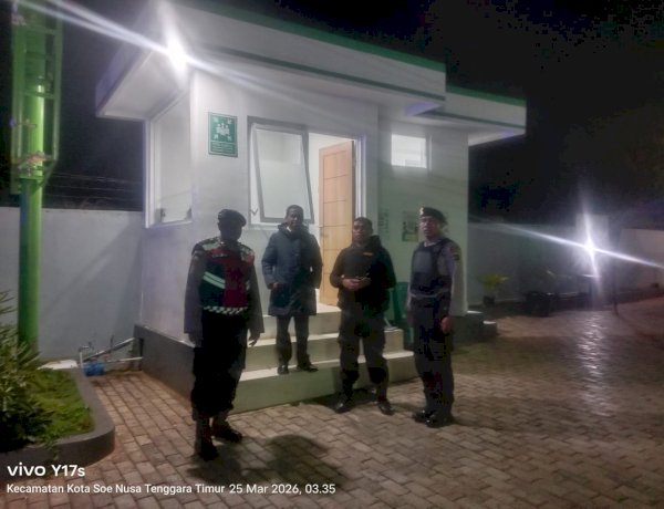 Pastikan Situasi Kamtibmas di Kota Soe Kondusif, Polres TTS Intensif Laksanakan Patroli Malam
