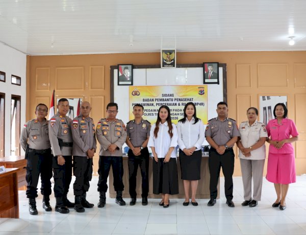 Persiapan Membina Rumah Tangga, Polres TTS Gelar Sidang BP4R bagi Personel