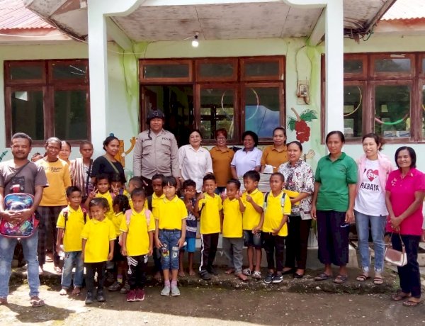 Polsek Mollo Selatan Sambang Warga di Desa Biloto, Berikan Himbauan Keamanan dan Antisipasi Bencana