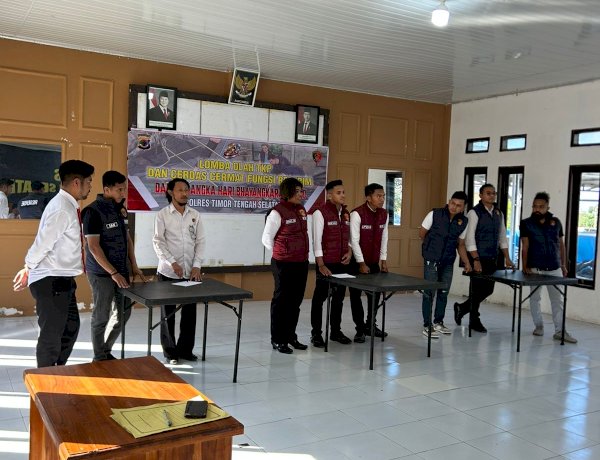 Meriahkan HUT Bhayangkara Ke-80 Tahun Satreskrim Polres TTS Gelar Lomba Cerdas Cermat