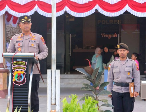Pimpin Upacara Kenaikan Pangkat, Kapolres TTS: Ini Penghargaan Atas Dedikasi, Loyalitas, dan Integritas