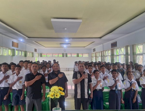 Pencegahan Sejak Dini, Satresnarkoba Polres TTS Edukasi 156 Siswa Baru SMKN 2 Soe tentang Bahaya NAPZA (Narkotika, Psikotropika, dan Zat Adiktif)