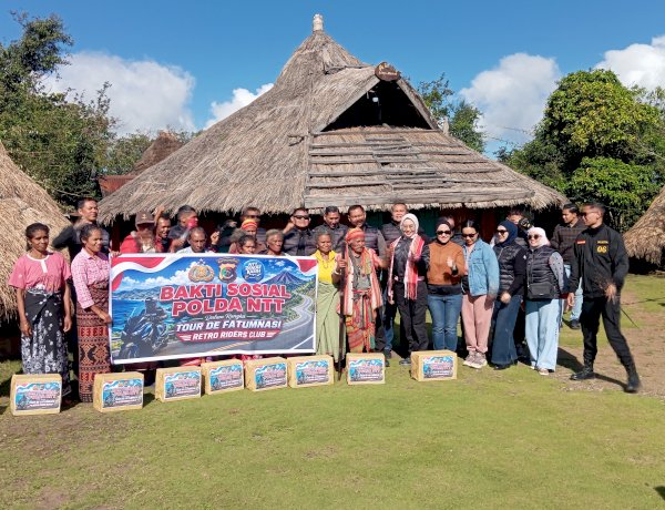 Jelajah Wisata dan Bakti Sosial, Wakapolda NTT Pimpin 