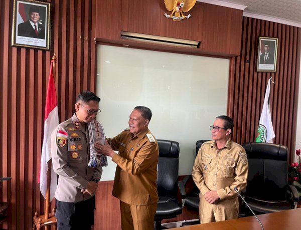 Perkuat Sinergitas dan Pengamanan Program Strategis Daerah, Kapolres TTS Silaturahmi Perdana ke Pemda Kab. TTS
