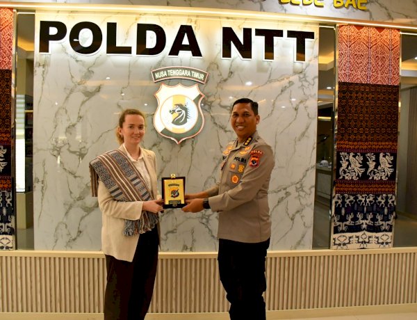 Perkuat Hubungan Bilateral, Polda NTT Terima Kunjungan Konsul Inggris