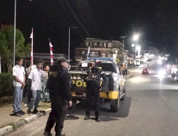 Jaga Kondusivitas Malam Hari, Sat Samapta Polres TTS Gencarkan Patroli Dialogis di Kota Soe