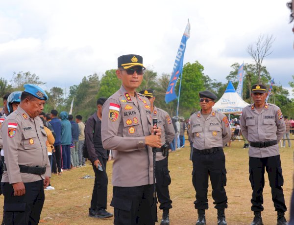 Pastikan Bupati TTS Cup 2026 Aman, Kapolres TTS Ingatkan Personel untuk Melaksanakan Tugas Secara Profesional