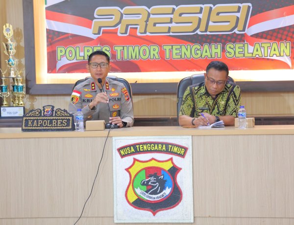 Cegah Karhutla dan Bencana Alam, Polres TTS dan Pemkab Gelar Rakor Lintas Sektor