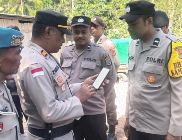 Tingkatkan Kedisiplinan Anggota, Polsek Amanatun Utara Gelar Ops Gaktibplin