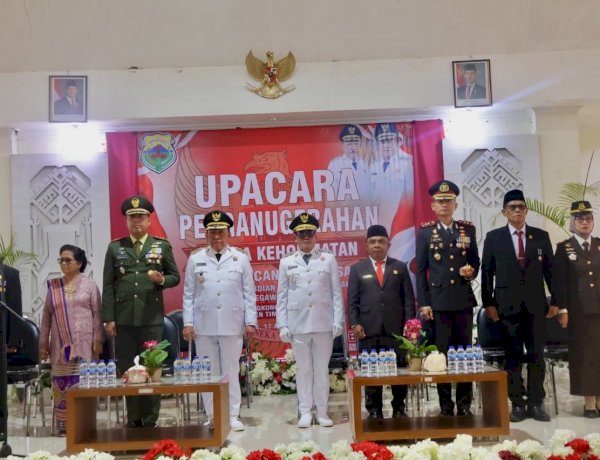 Kapolres TTS Hadiri Upacara Penganugerahan Satyalancana Karya Satya bagi PNS Kab. TTS
