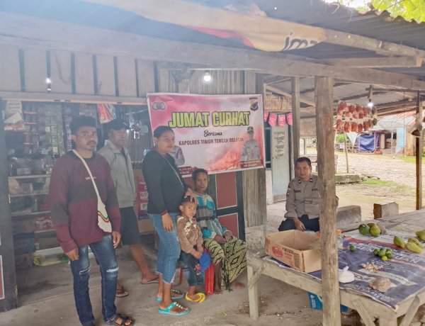 Dekatkan Diri Dengan Masyarakat Hingga Sosialisasi Pelayanan Polisi 110, Polsek Kuanfatu Laksanakan 