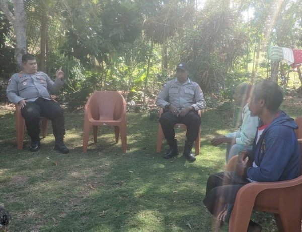 Sosialisasi Pelayanan Polisi 110 Hingga Cegah KDRT, Polsek Polen Laksanakan 