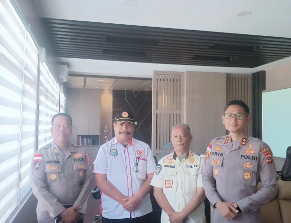 Ketua KBPP Polri TTS Silaturahmi ke Kapolres, Bahas Pengukuhan Organisasi