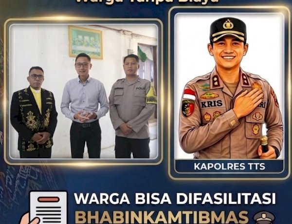 Diberkati Untuk Memberkati, Kapolres TTS sosialisasikan kemudahan Bayar Pajak Kendaraan, Bhabinkamtibmas Siap Fasilitasi Warga Tanpa Biaya