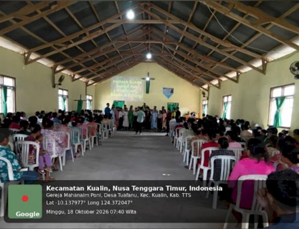 Sinergi Kasih dan Keamanan: Polsek Kualin Ajak Jemaat Gereja Mahanaim Poni Jaga Kamtibmas dan Sukseskan Ketahanan Pangan