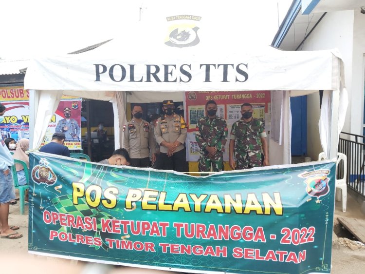 Operasi Ketupat Turangga -2022, Karendal Ops Melaksanakan Pengecekan Pos  Yan dan Posdu