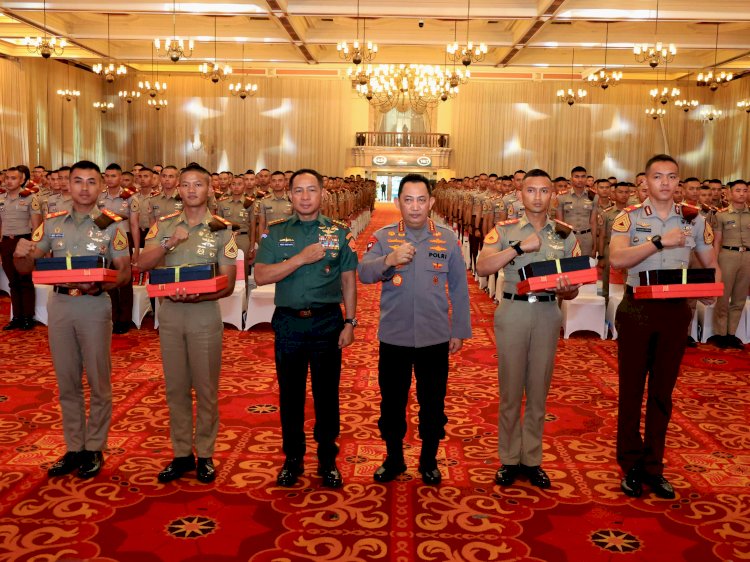 Inilah Pesan Kapolri dan Panglima TNI kepada Capaja TNI-Polri